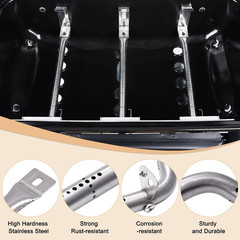 Expert Grill XG10-101-002-02 3-Burner Gas Grill Parts – 3-Pack Heat Plates