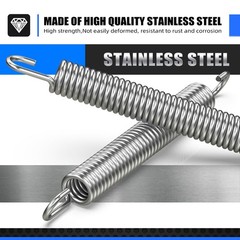 Motorcycle Header Heat Shield Pipe Springs for Yamaha YZ85, YZ125, YZ250, WR250Z