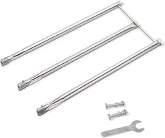 Hisencn 7508 Grill Burner Tube for Weber Genesis Silver B & C, Gold B & C, Weber