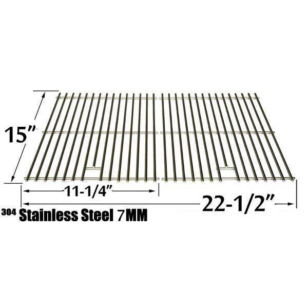 Replacement Steel Grates For 89867, 2240000, 3711001,2240000, 3711001 Gas Models