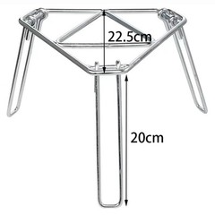 Cooking Stand Compact And Lightweight Easy To Clean Foldable Transport