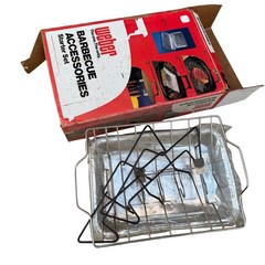 1980 Famous Weber Grill Barbecue Accessories Starter Kit #8801 CIB – READ