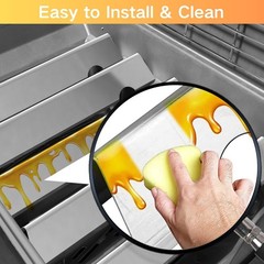 Onlyfire Stainless Steel Flavorizer Bars for Weber Genesis II 300 Series