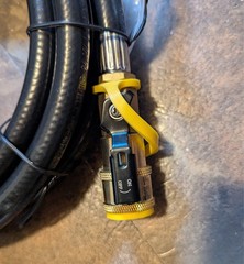 12 feet Low Pressure Propane Quick-Connect Hose Open Unused Fast Shipping