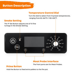 Stanbroil Control Board Replacement for Pit Boss Grill/Smoker, Controller with L
