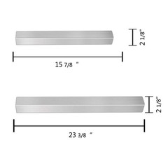 Kalomo Grill Flavorizer Bar For 7538 Weber Genesis 1000-5000 Genesis Ii Genesis