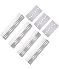 47628 87048 Stainless Steel Heat Plates Flame Tamer 4 Burner Grill…