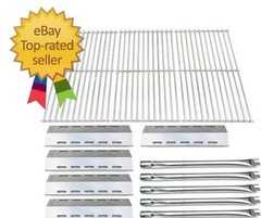 Replacement Parts Kit for Ducane Gas Grill Burners, Heat Plates & Cooking Grid –