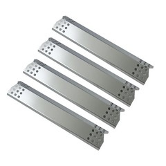 Stainless Steel Heat Shield Replacement 14 9/16 x 3 3/8 for Gas Grills 4-Pack