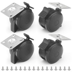 4 Pack 69828 69827 Locking Caster/Grill Wheels for Weber Spirit 200/300 Series G