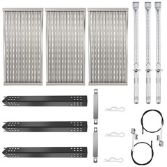 Grill Replacement Parts for 3-Burner TRU-Infrared Grills – Emitter Plates, Heat