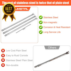 7508 Grill Burner Tube Kit for Weber Genesis Silver B and C Gold B and C Spirit