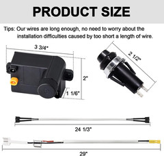 Grill Igniter Kit for Weber Spirit 210 310 E-210 E-310 S-210 SP-310