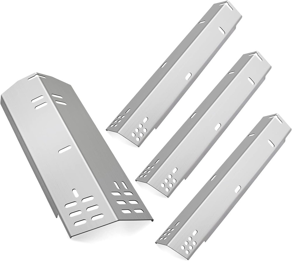 4 Pack Stainless Steel Heat Plate for Dyna Glo DGH450CRP, DGH474CRP