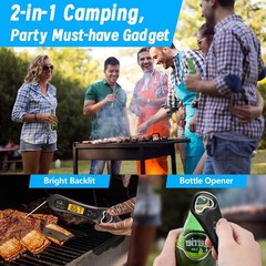 Meat Thermometer Digital, Instant Read for Grill and Grey