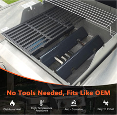 7635 Flavorizer Bars & 7637 Grates Grill Part for Weber GS4 Spirit II 200 Series