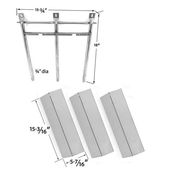 Replacement Burner Support Bracket For SGR30MLP,SGR30M,FCCS000700 Gas Models-3Pk