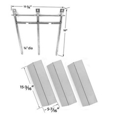 Replacement Burner Support Bracket For SGR30MLP,SGR30M,FCCS000700 Gas Models-3Pk