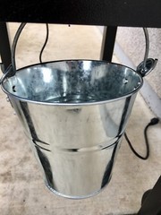LARGE GREASE BUCKET FOR TRAEGER GRILLS GALVANIZED FITS ALL GRILLS