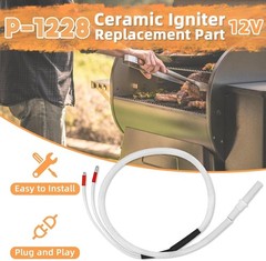 12V Ceramic Igniter Compatible with Green Mountain GMG 12V Jim Bowie Prime an…