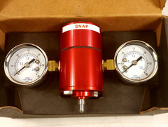 Beaumont Manufacturing Pilot Assembly Throttle W/0-30 Brass Gauges And Fittings