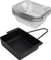 Grill Drip Pan w/ 15 Liners for Nexgrill 720-0830X 720-0830H 720-0925P 720-0896