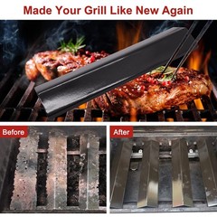 Gas Grill Heat Plate Shields for Brinkmann 8103660S 15 3/8 Inch 5 PCS