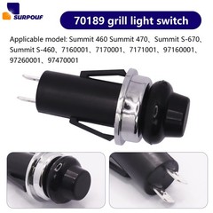 70189 Grill Accent Light Switch Fits for Weber Summit Series Grills Light Fit…