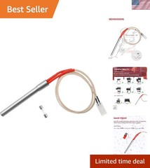 Damp Proof AC Hot Rod Igniter – Effortless Replacement for Wood Pellet Grills
