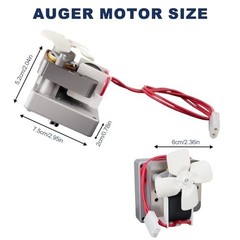 2.0 RPM Auger Motor Replacement Parts Upgraded Barbecue Auger Motor Replacement