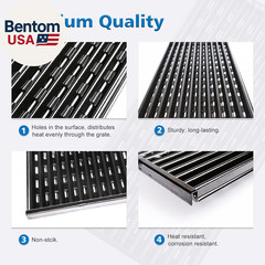 Grill Grates for Charbroil Performance Tru-Infrared 2 Burner 463633316 463672016