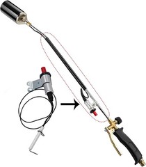 Propane Self Ignition High BTU Weed Torch Accessories Replacement Parts Piezo…