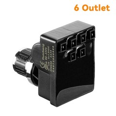 Universal Grill Igniter 6 Outlets Push Button Spark Generator Replacement Heavy
