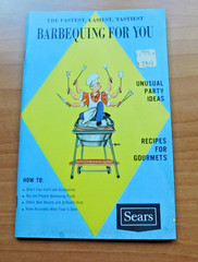 Sears Barbecuing For You Barbecue Owners Manual Recipe Book Grills 1967