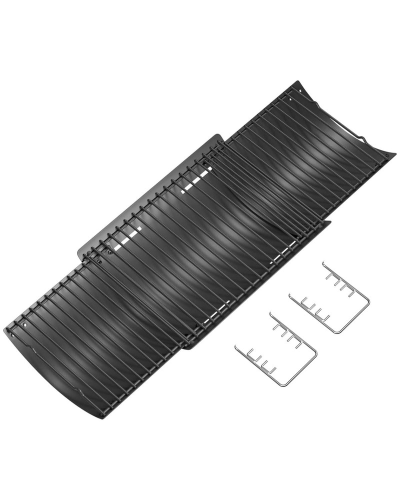 Adjustable Ash Pan 23″ to 34″ 2 Fire Hanger for Chargriller 1224-2929,