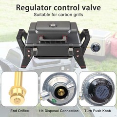 Charbroil Grill2Go X200 Regulator Valve Replacement for Liquid Propane