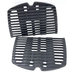 DC140 7644 Cast Iron Cooking Grates for Weber Q100, Q1000, Q120, Q1200, Q1400…