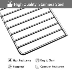 Grill Warming Rack for Bull 29.75″ ” Grills, Stainless Steel Sliver
