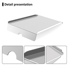 22″ Stainless Steel Drip Pan Heat Baffle Replacement for Traeger 22 Series,Tr…