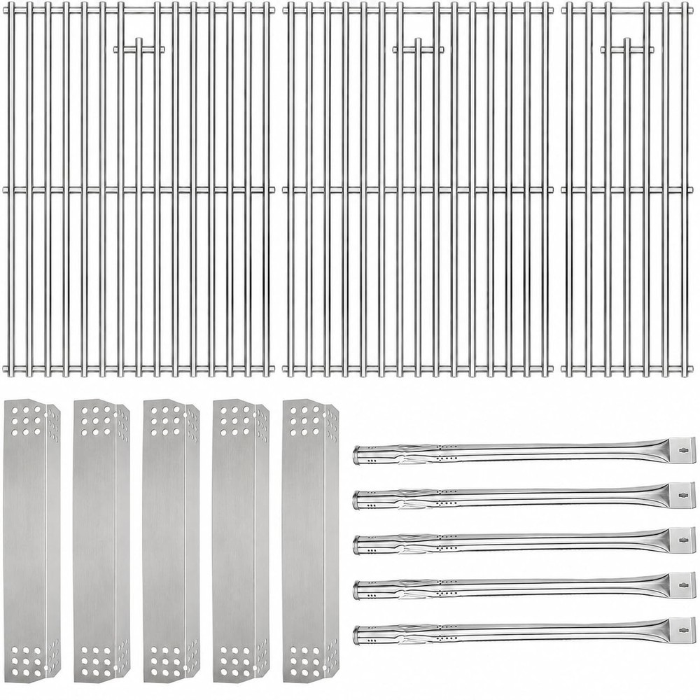 Grill Parts Kit for Nexgrill 5 Burner 720-0882A Gas Grill, Stainless Steel Gr…
