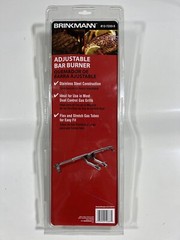 BRINKMANN Universal Adjustable Bar Burner for Dual Control Gas Grills 812-7233-S