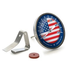 Limited Edition USA Flag Temp Gauge by Smokeware Big Green Egg – Made In USA