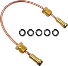 15-Inch Copper Pigtail Hose POL x POL – High-Pressure Propane Connection