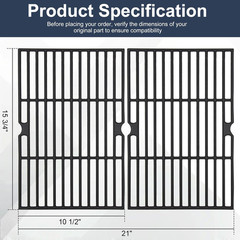 GBC1932L Grill Parts for Blue Rhino 3 Burner B0212-040 Heat Plate Shields