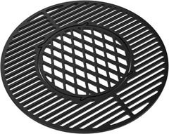 Cast Iron Grill Grate Replacement Gourmet BBQ System for Weber 22inch Kettle