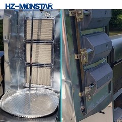 Hz-Monstar Ceramic Infrared Diy Heating Gas Burner 8.66X 6.69 220X170Mm