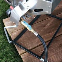 6 Feet Propane Regulator Hose – 1/4″ Female Quick Connect x Acme Nut for Olym…