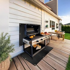 Large 4’x6′ BBQ Heat Shield – Protect Deck, Wall, Fence from Grill Heat & Stains