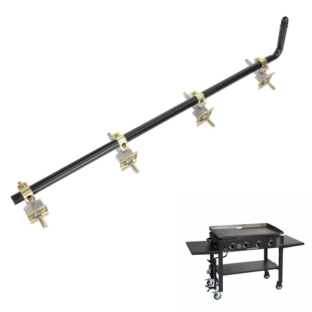 36 Inch Griddle Burner Control Valve with Gas for Blackstone 36 Inch, Brass