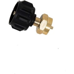 Propane Refill Adapter Brass 20 lb to 1 lb Tank QCC1 Type1 – 2 Pack